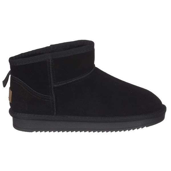 Замшеві зимові уггі жіночі 5855 чорні 37 розміру 80013 фото